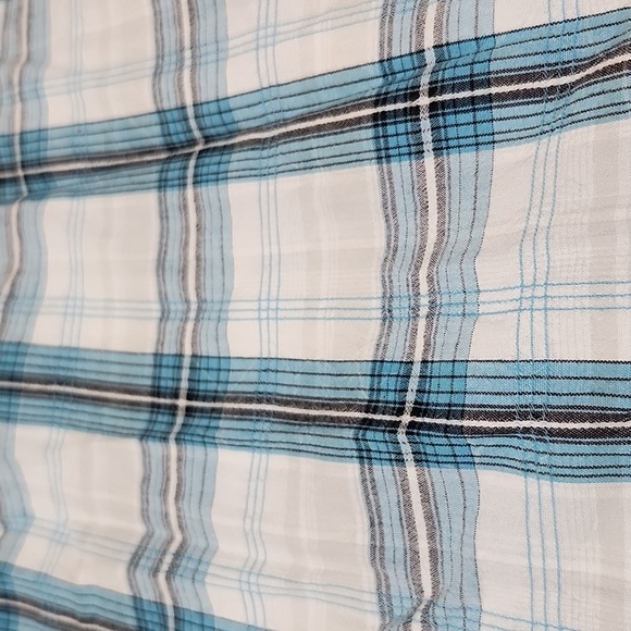 BKE EMBROIDERED PLAID SNAP-BUTTON LONG-SLEEVED SHIRT - Picture 11 of 13